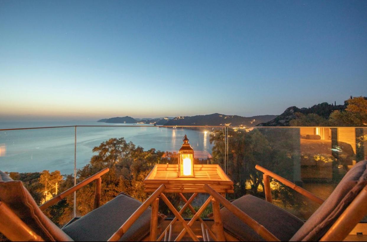 Irida Sunset Villa Pentátion Exteriör bild